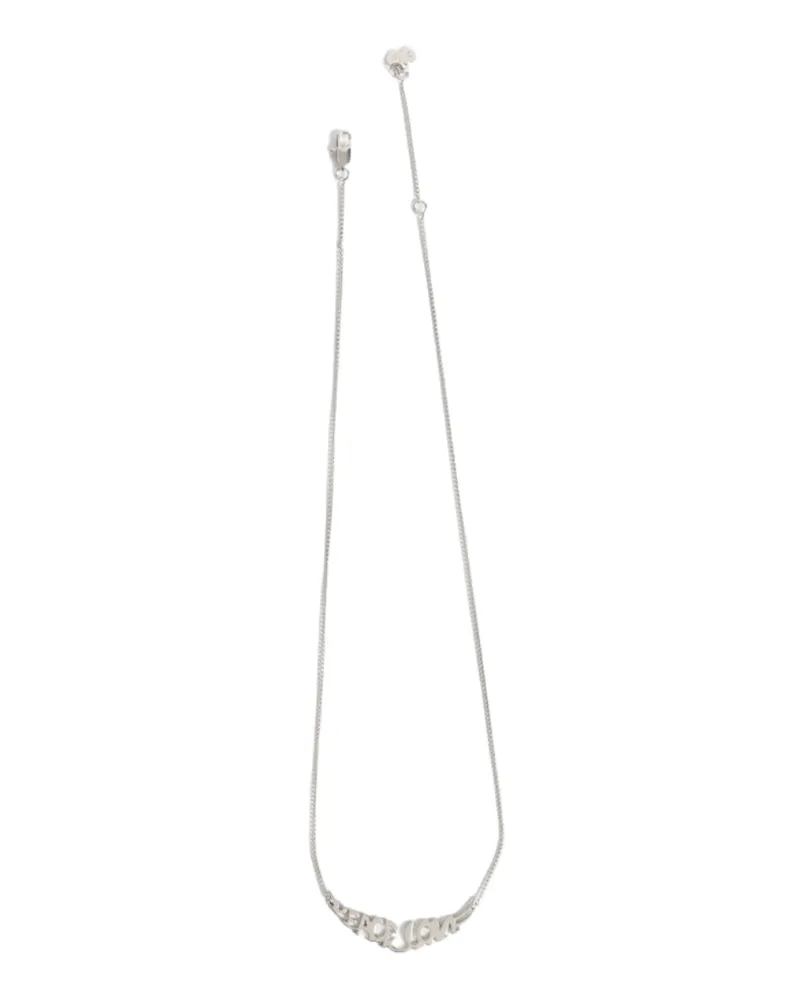 Zadig & Voltaire Peace Halskette Grau