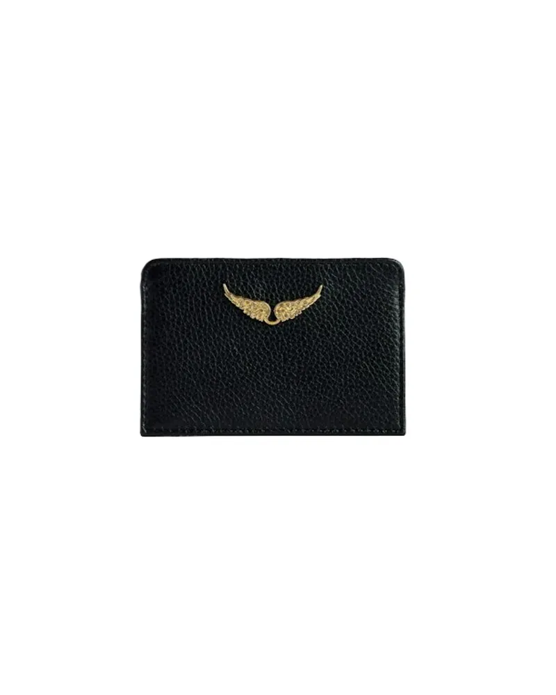 Zadig & Voltaire ZV Pass Kartenetui Schwarz