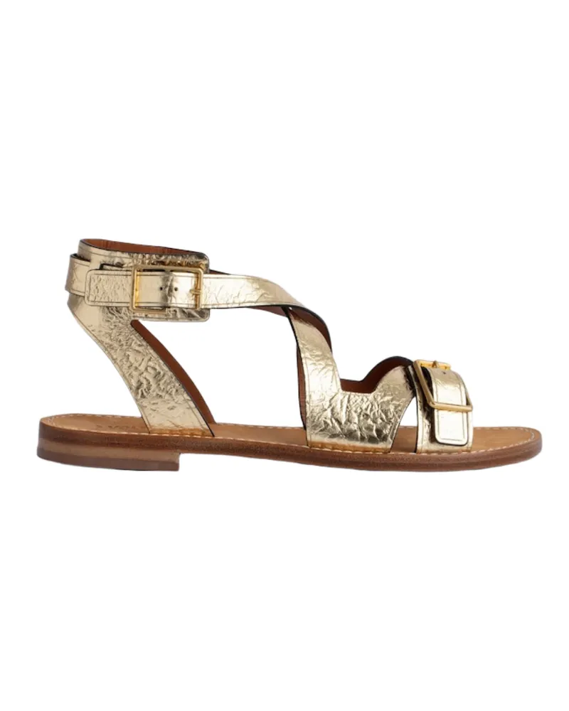 Zadig & Voltaire Sandalen Cecilia Caprese Gold
