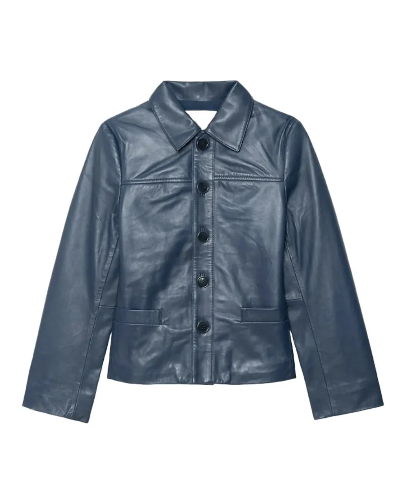Zadig & Voltaire Liamys Lederjacke Blau