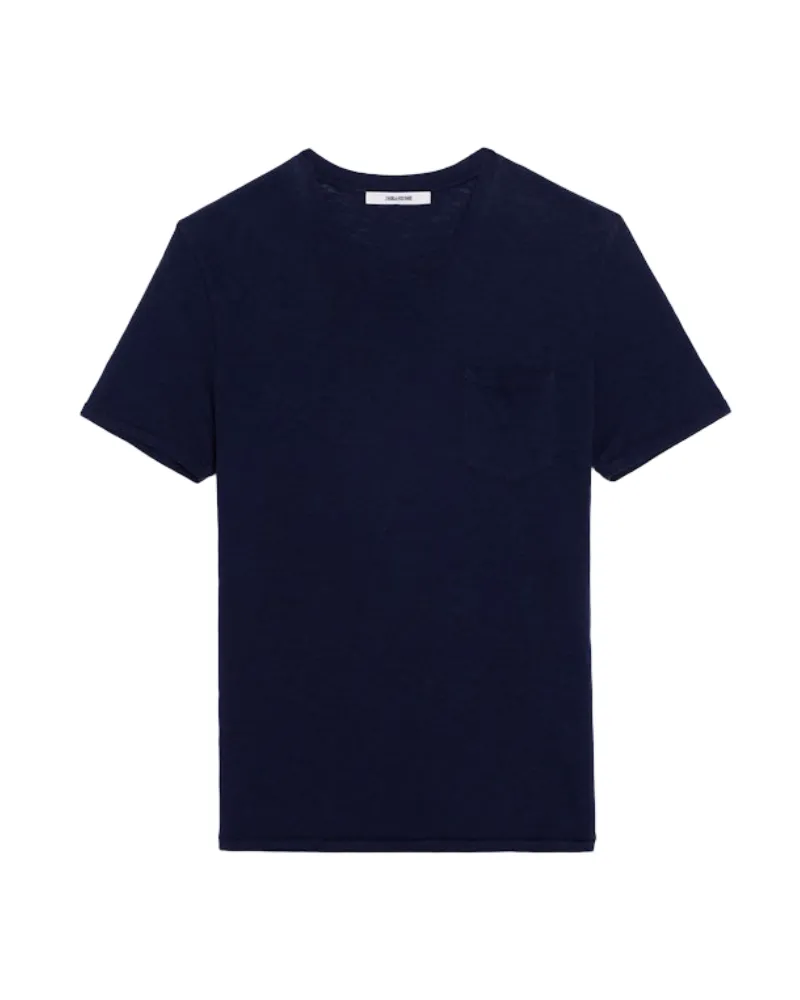 Zadig & Voltaire T-Shirt Stockholm Blau