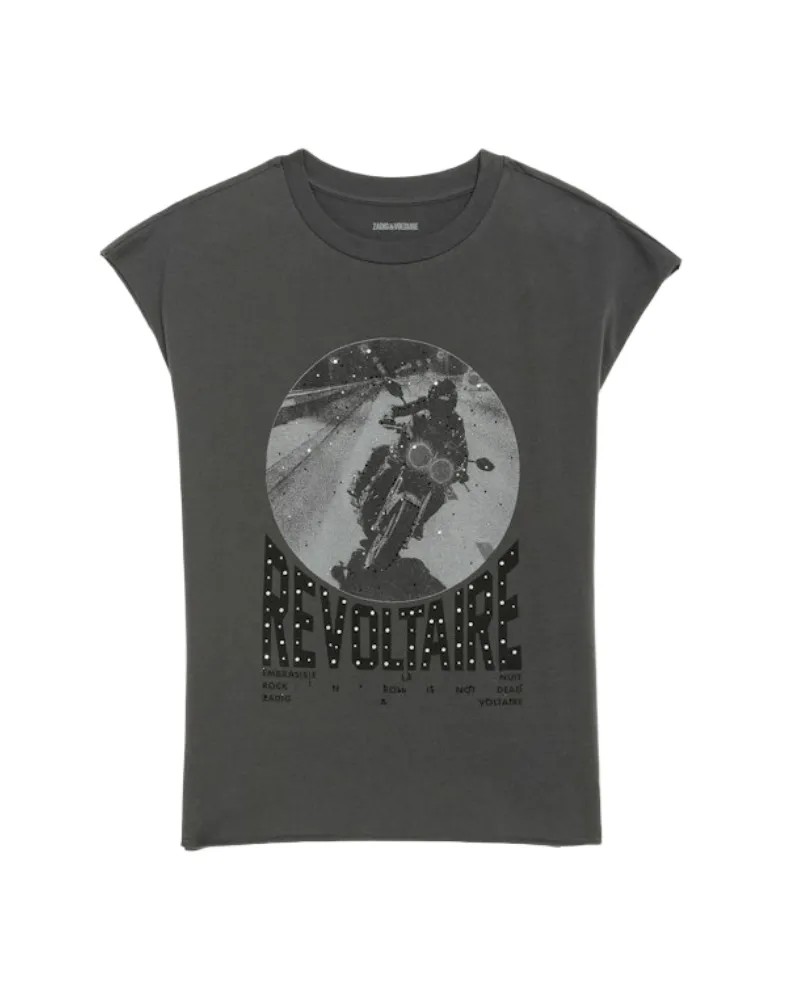 Zadig & Voltaire Cloe Top Grau