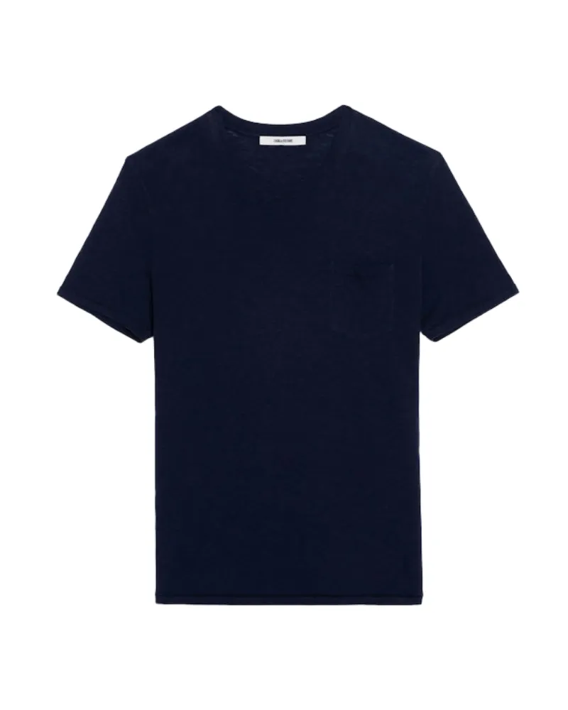 Zadig & Voltaire Stockholm T-Shirt Blau