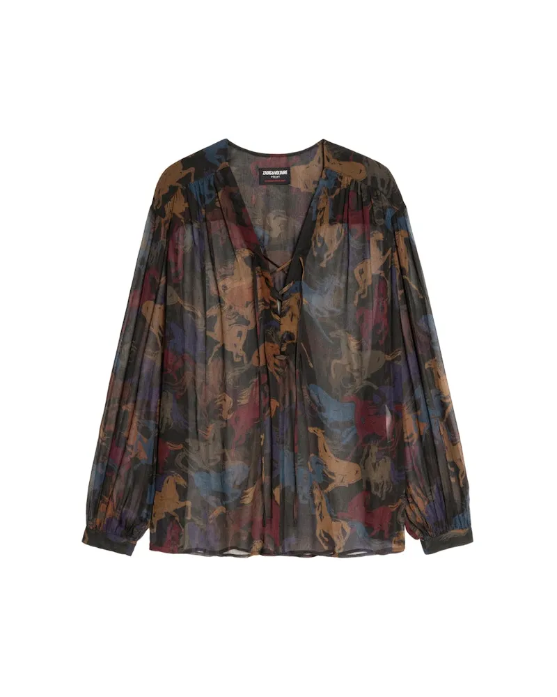 Zadig & Voltaire Bluse Tamela Dark
