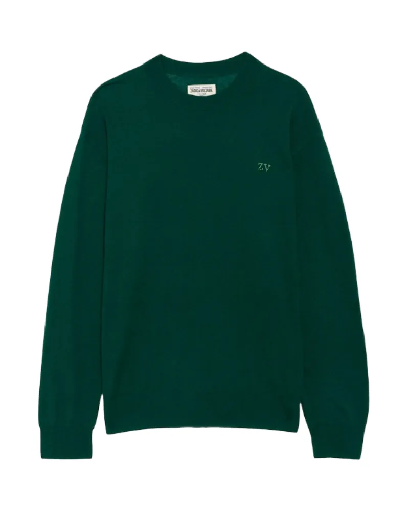 Zadig & Voltaire Pullover Swyna 100% Kaschmir Grün
