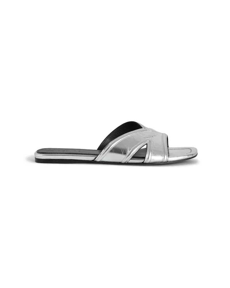 Zadig & Voltaire Mules Azora Silver