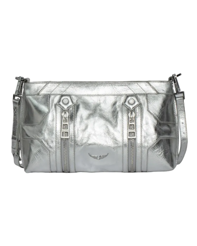 Zadig & Voltaire Sunny Moody Vintage Metal Tasche Grau