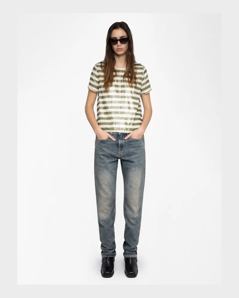 Zadig & Voltaire Top Tchao Moss