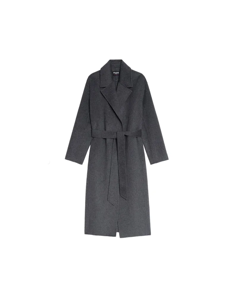 Zadig & Voltaire Mantel Meli Anthracite