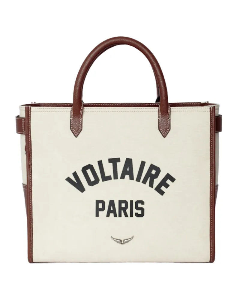 Zadig & Voltaire Angel Tote Voltaire Tasche Weiß