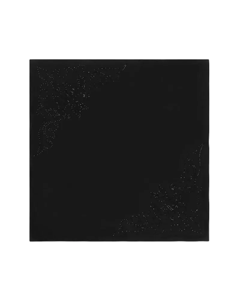 Zadig & Voltaire Blondie 85 Strass Western Schale Schwarz
