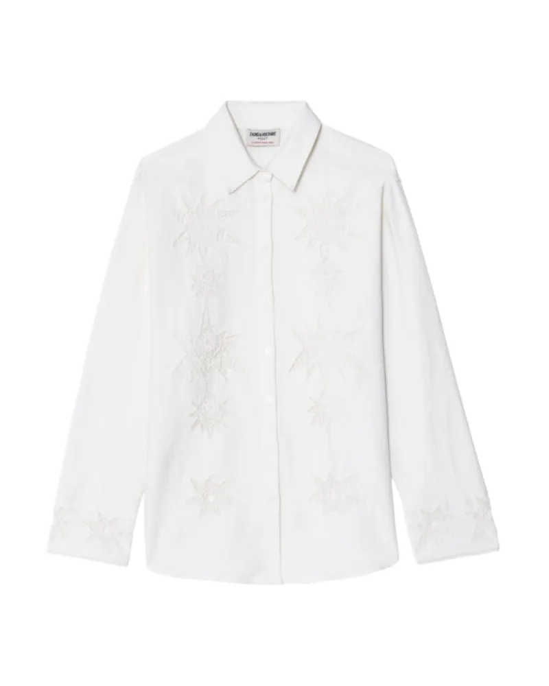 Zadig & Voltaire Hemd Morning Weiß
