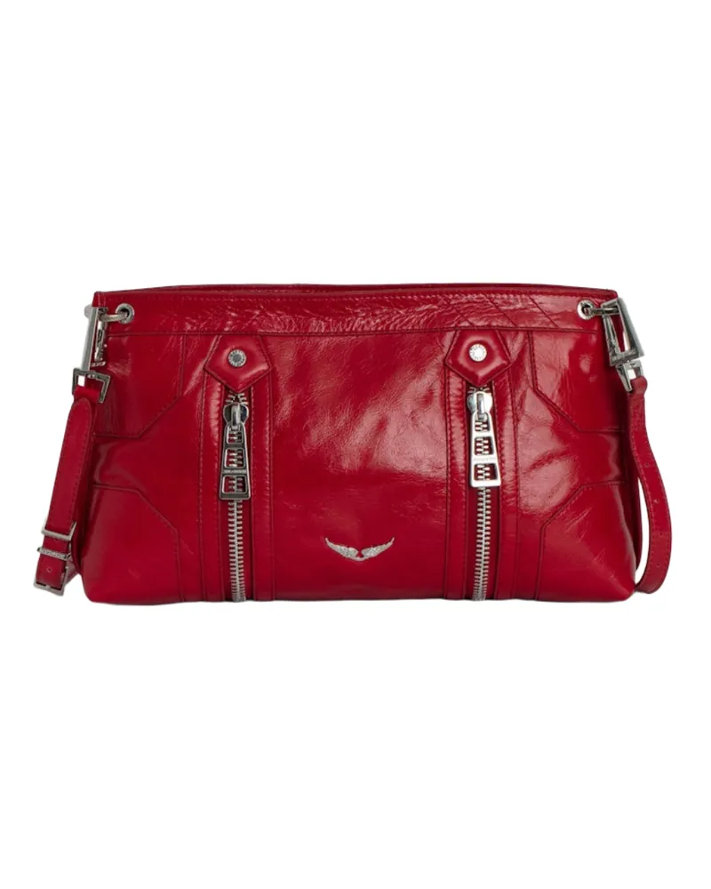 Zadig & Voltaire Sunny Moody Vintage Patent Tasche Rot