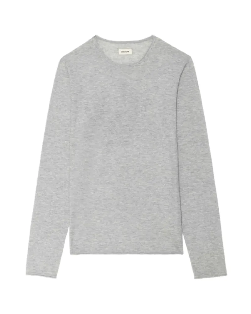 Zadig & Voltaire Pullover Teiss 100% Kaschmir Grau