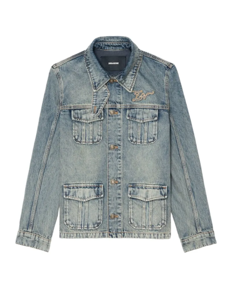 Zadig & Voltaire Jacke Lienna Denim Blau