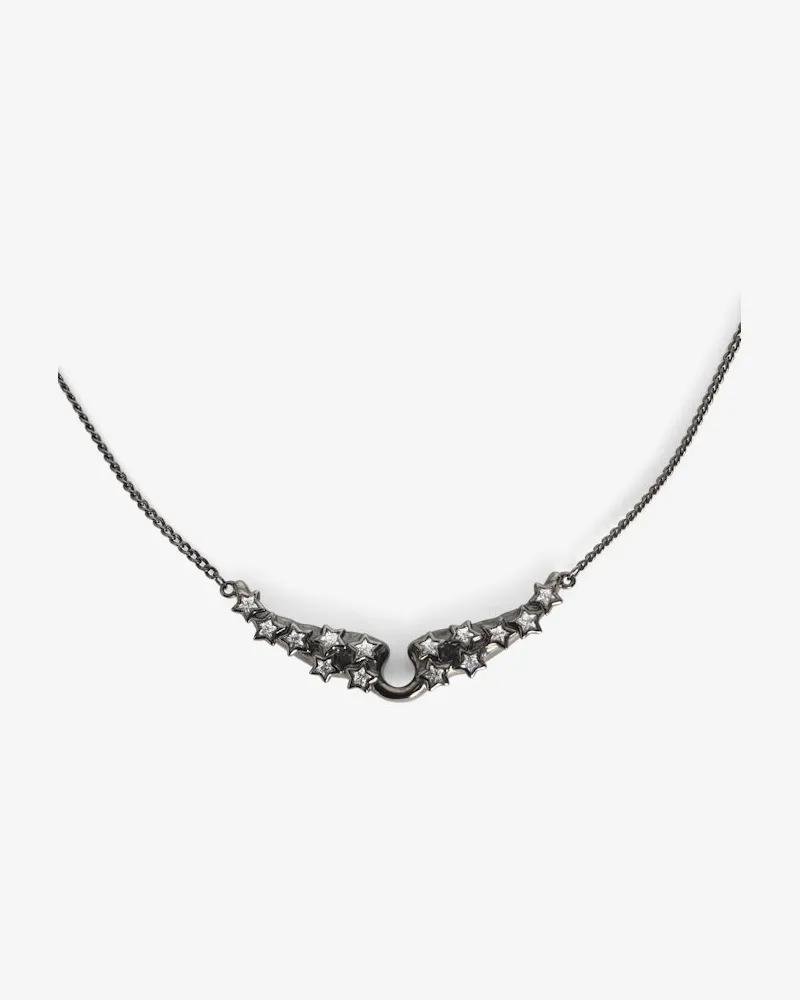 Zadig & Voltaire Stella Rock Halskette Grau