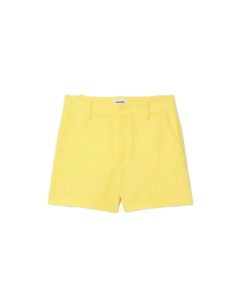 Zadig & Voltaire Shorts Sidou Gelb
