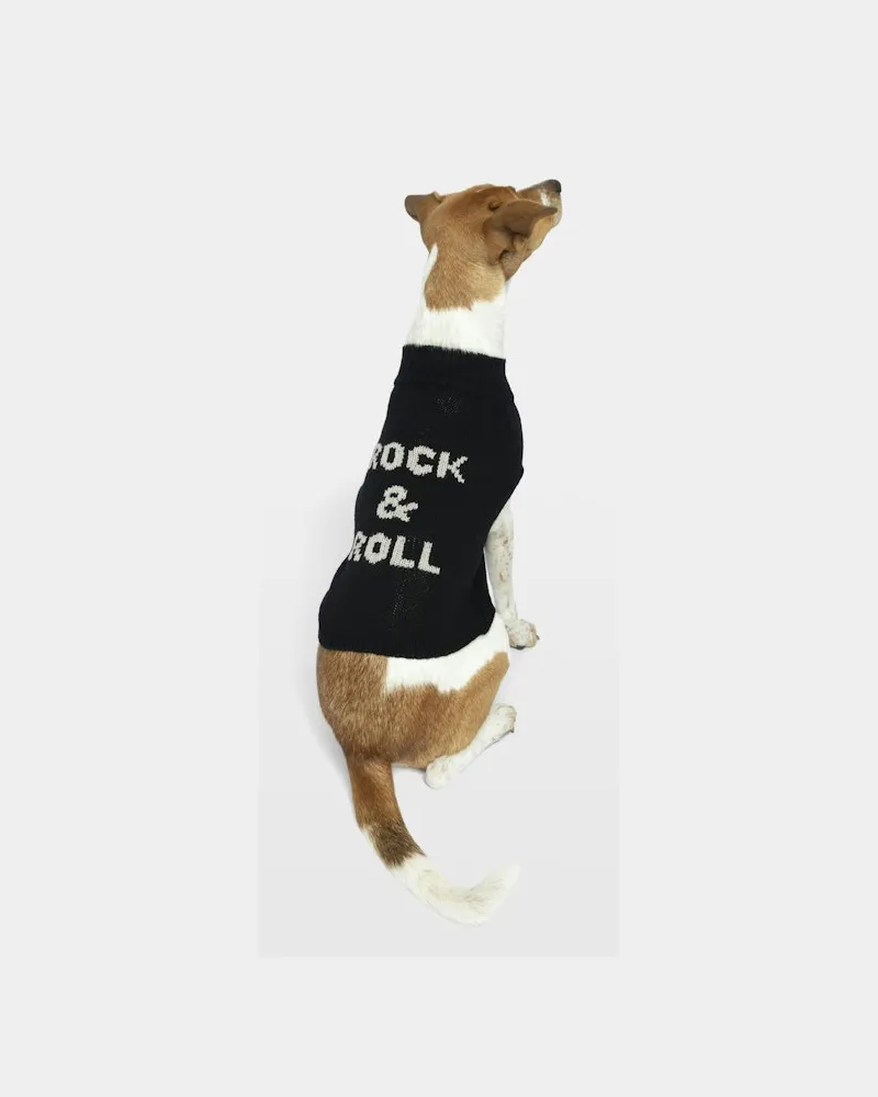 Zadig & Voltaire Pullover Zadog 100% Merinowolle Schwarz