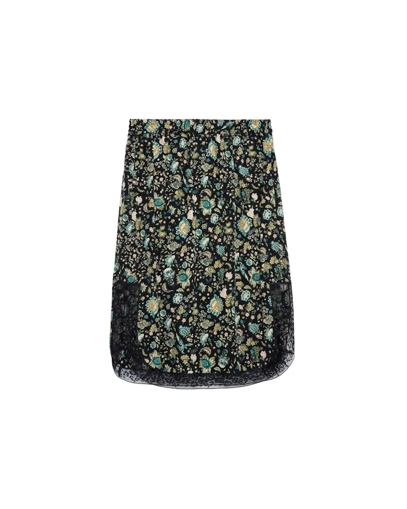 Zadig & Voltaire Jozy Rock 100% Seide Schwarz