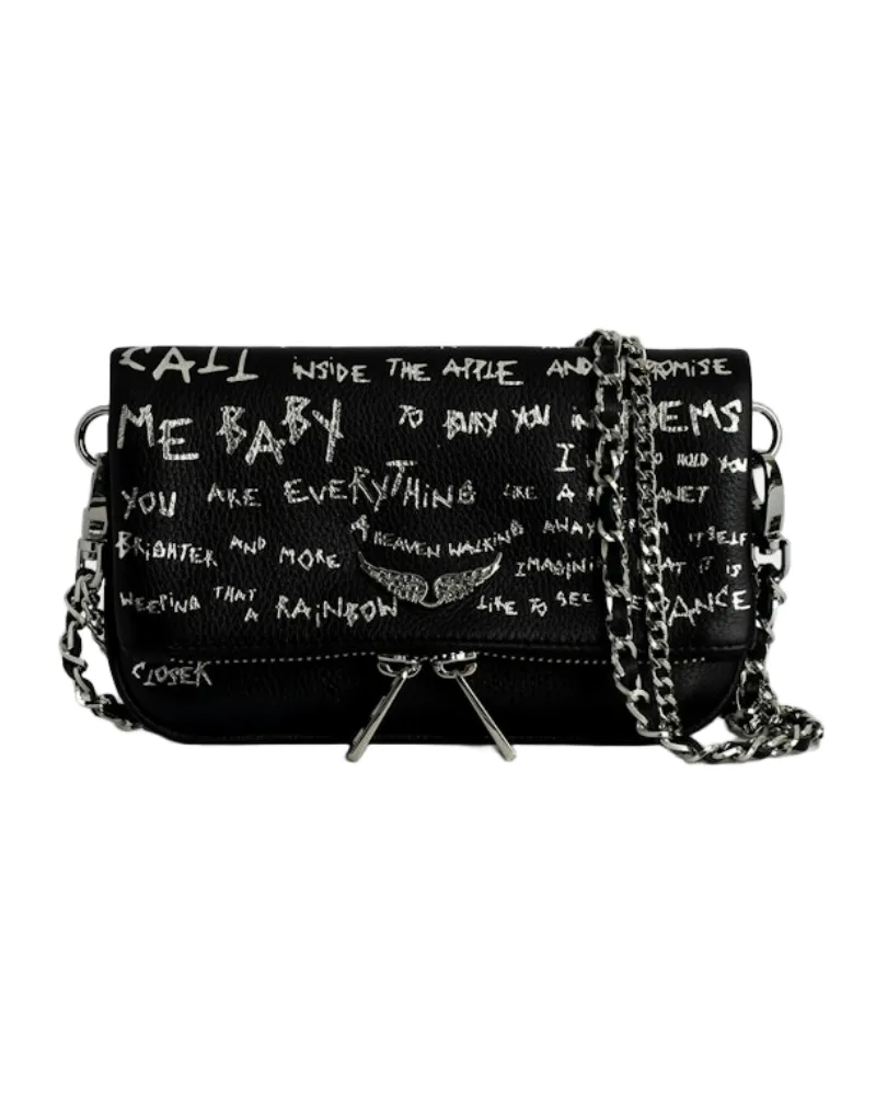 Zadig & Voltaire Rock Mini Clutch Schwarz