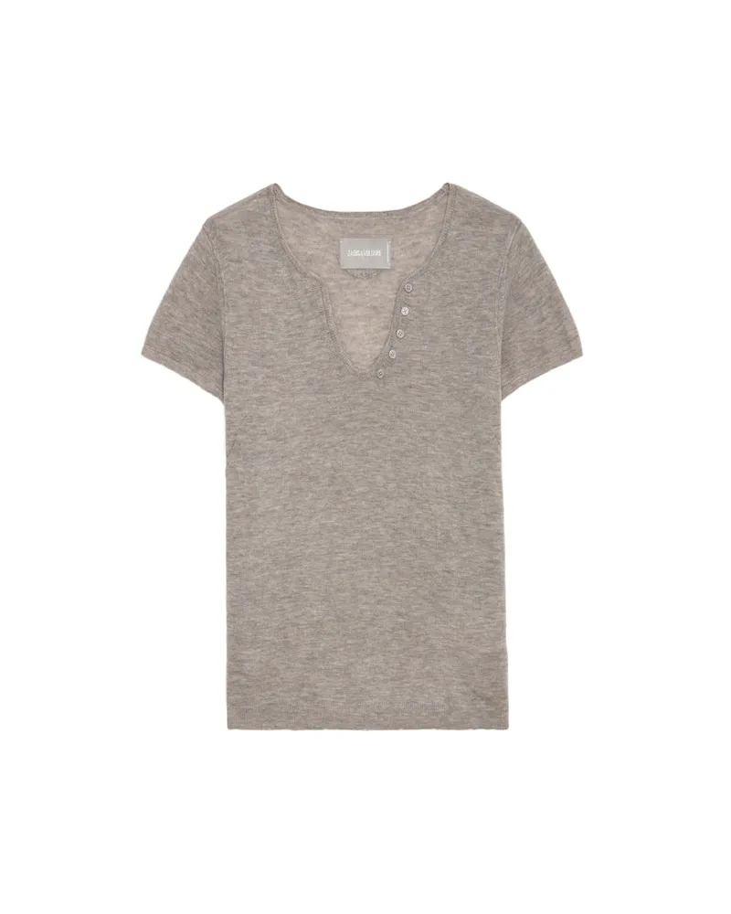 Zadig & Voltaire Pullover Celsy 100% Kaschmir Latte