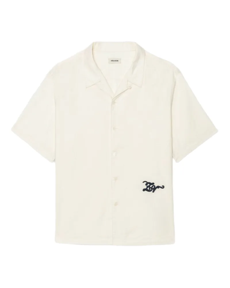 Zadig & Voltaire Hemd Slony Beige