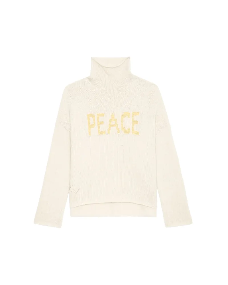 Zadig & Voltaire Pullover Almy 100% Merino-wolle Latte