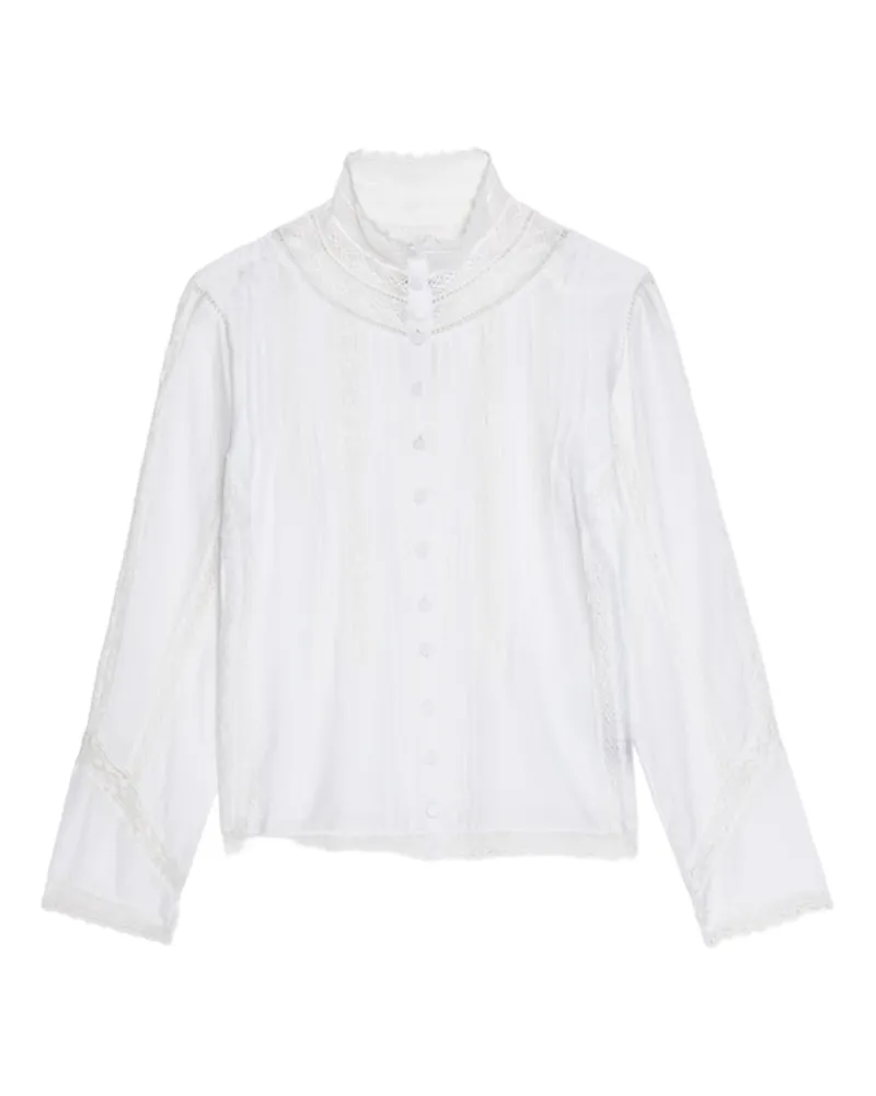 Zadig & Voltaire Hemd Tano Weiß