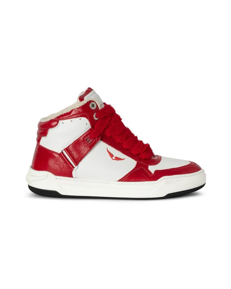 Zadig & Voltaire High Wings Sneakers Herren Rot