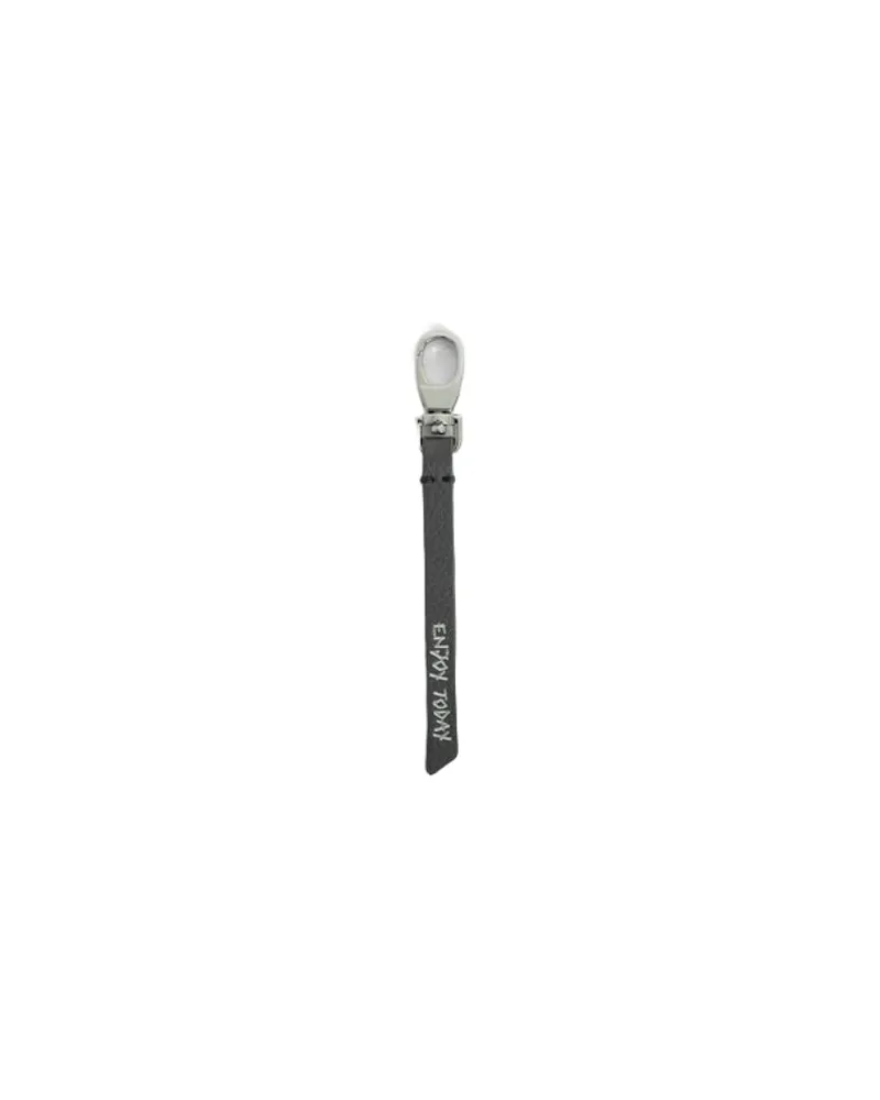 Zadig & Voltaire Schlüsselanhänger Love Link Grau