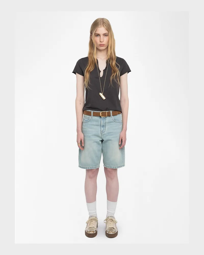 Zadig & Voltaire Henley-shirt Tuni Dark