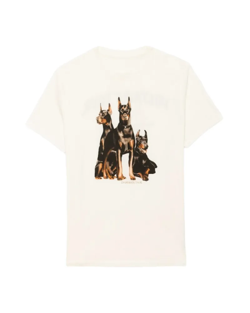 Zadig & Voltaire Jimmy T-Shirt Weiß