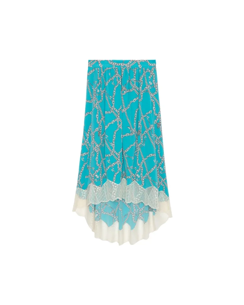 Zadig & Voltaire Rock Joslin 100% Seide Aqua