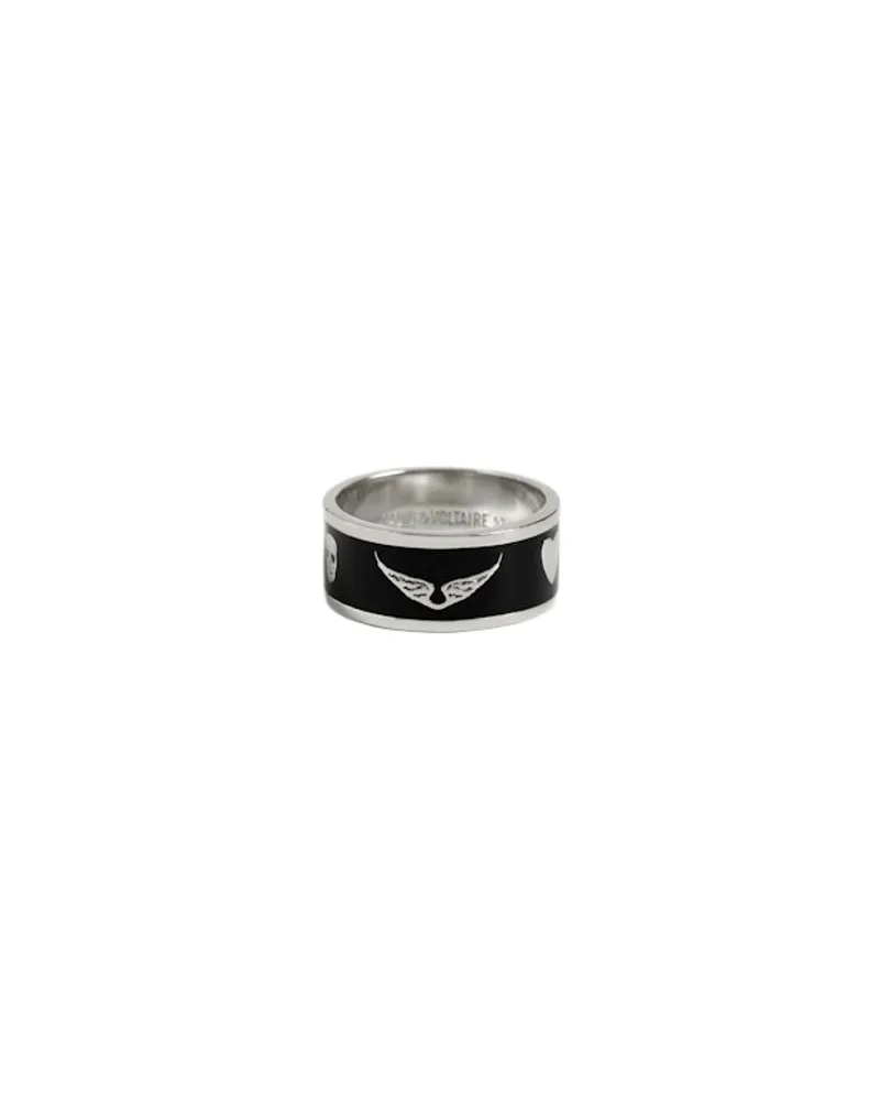 Zadig & Voltaire ZV Ring Schwarz
