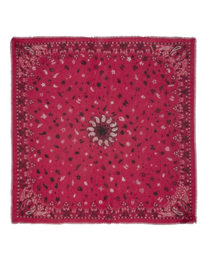 Zadig & Voltaire Schal Maddie Bandana 120 Rosa