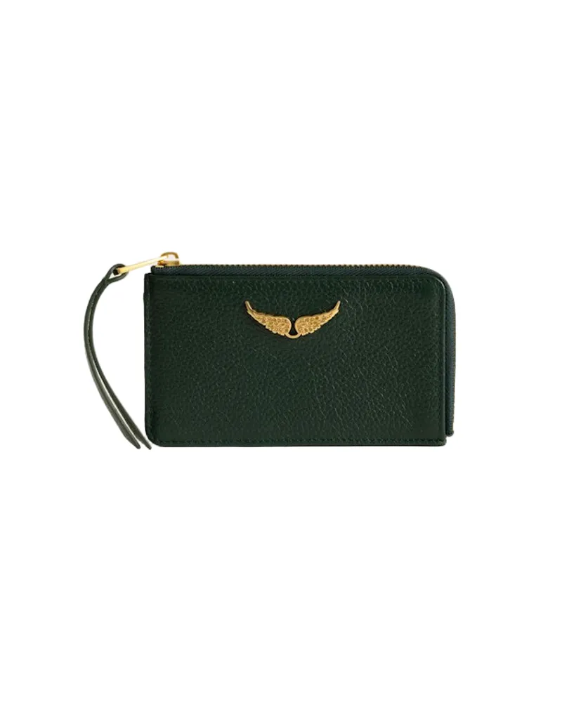 Zadig & Voltaire ZV Card Kartenetui Grün