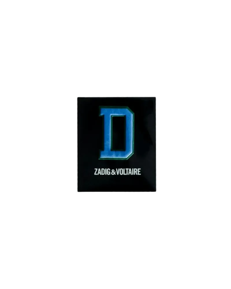 Zadig & Voltaire Sticker Initial D Mehrfarbig