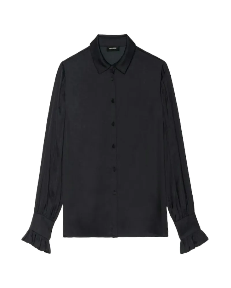 Zadig & Voltaire Hemd Thely Schwarz