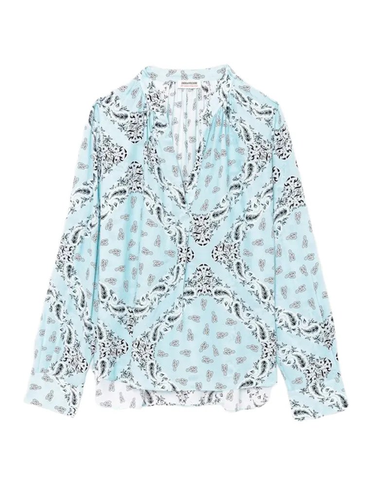 Zadig & Voltaire Bluse Tink Blau