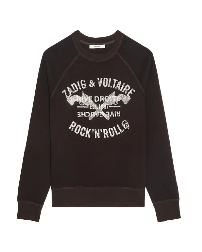 Zadig & Voltaire Sweatshirt Upper Braun