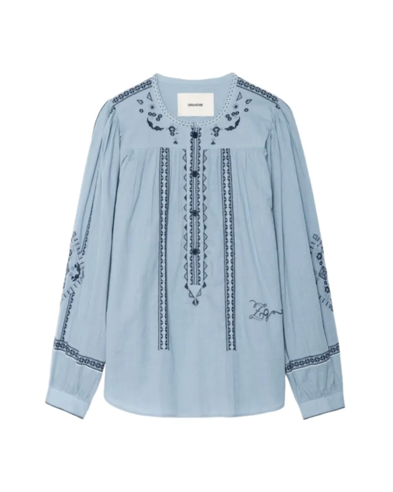 Zadig & Voltaire Tunika Tigy Blau