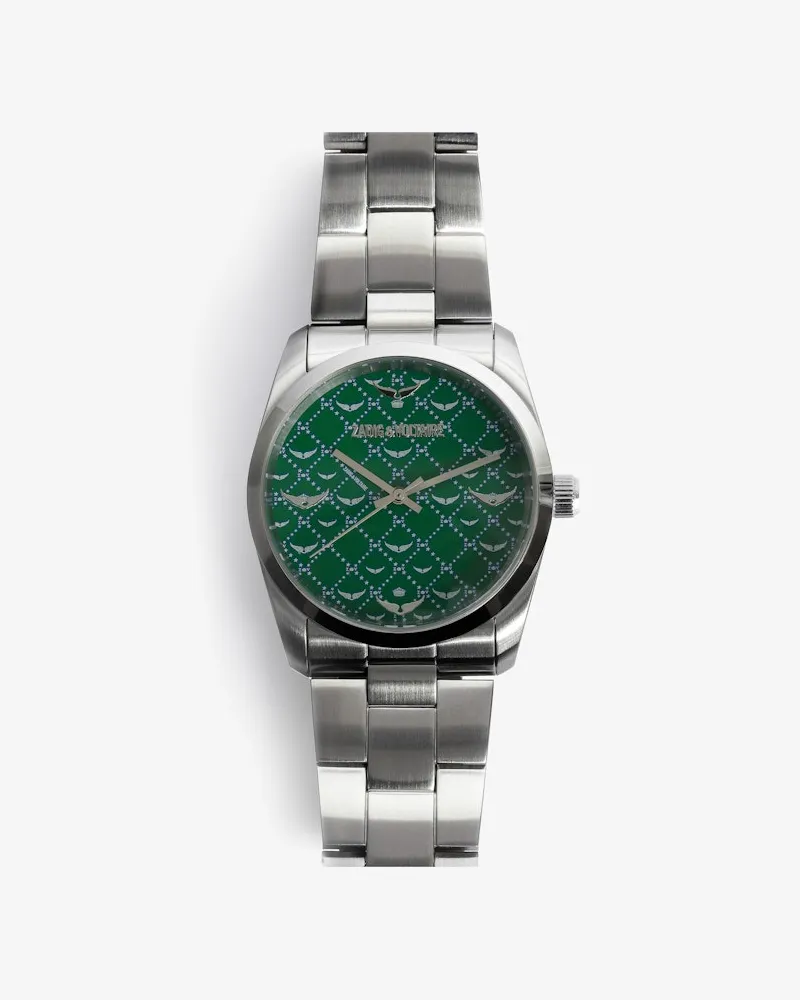 Zadig & Voltaire Zadig Monogram Uhr Green