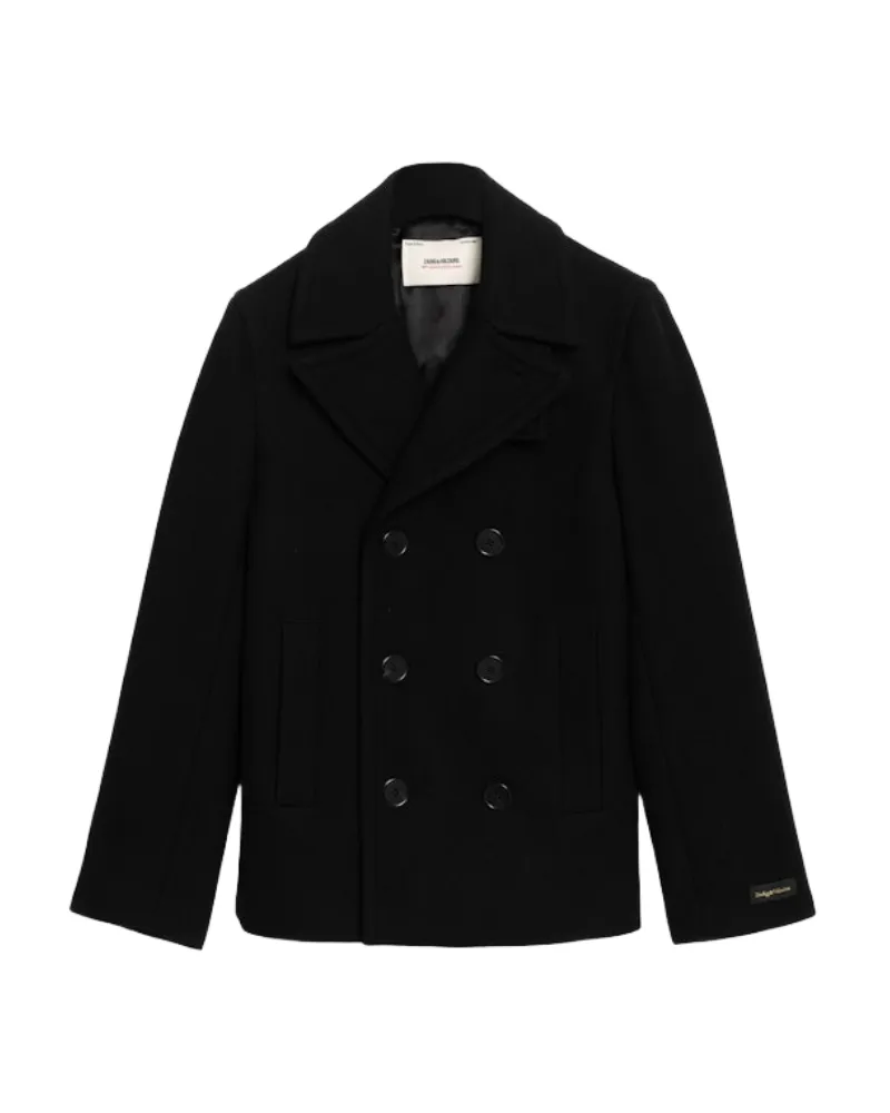 Zadig & Voltaire Mollys Mantel Schwarz