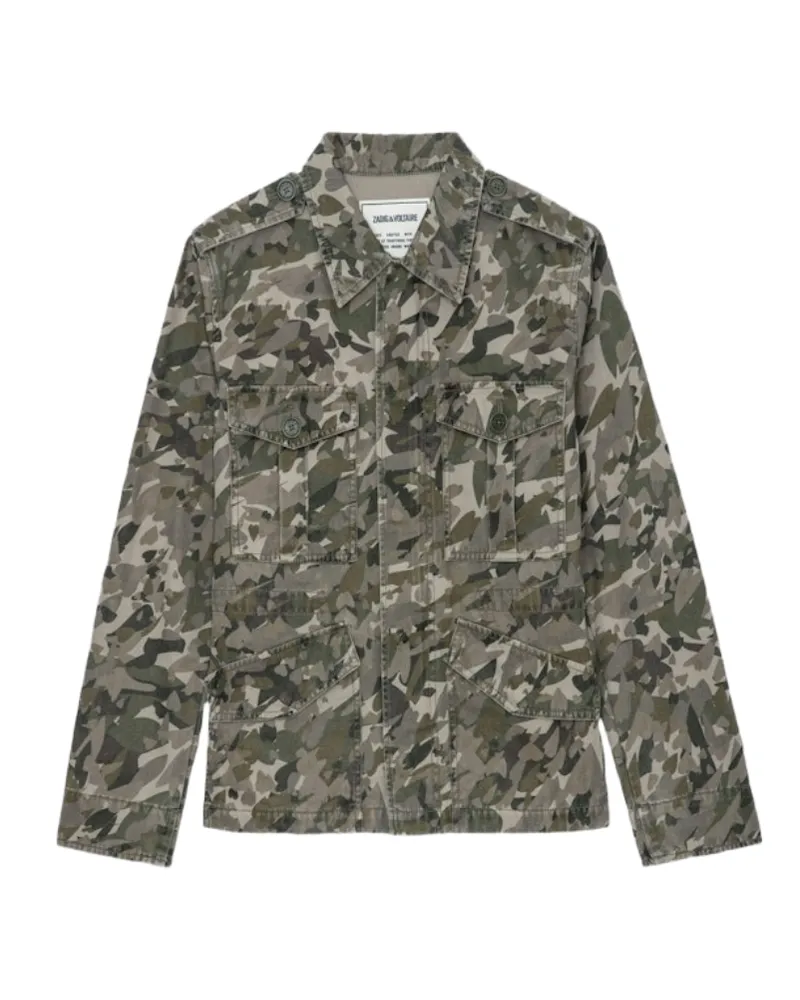 Zadig & Voltaire Parka Krisa Kaki