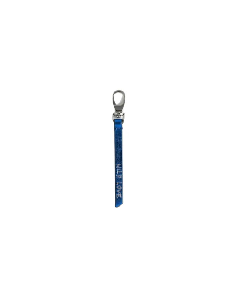 Zadig & Voltaire Schlüsselanhänger Love Link Blau