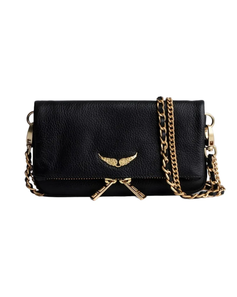 Zadig & Voltaire Rock Nano Clutch Schwarz