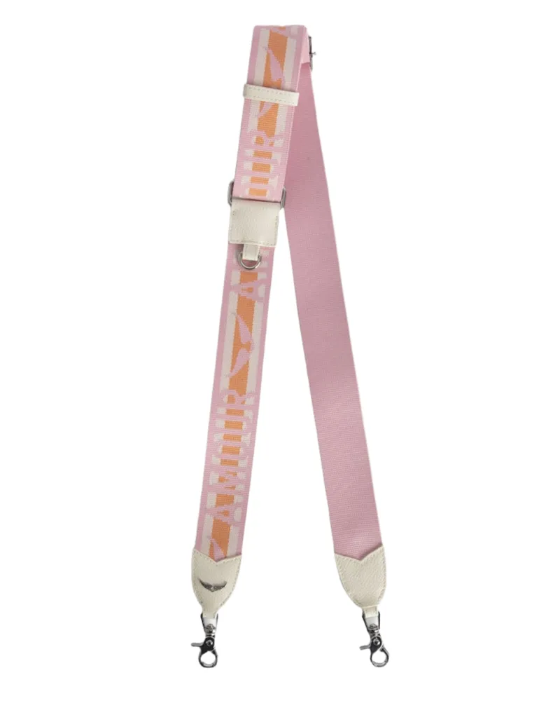 Zadig & Voltaire Schultergurt Zadig Rosa