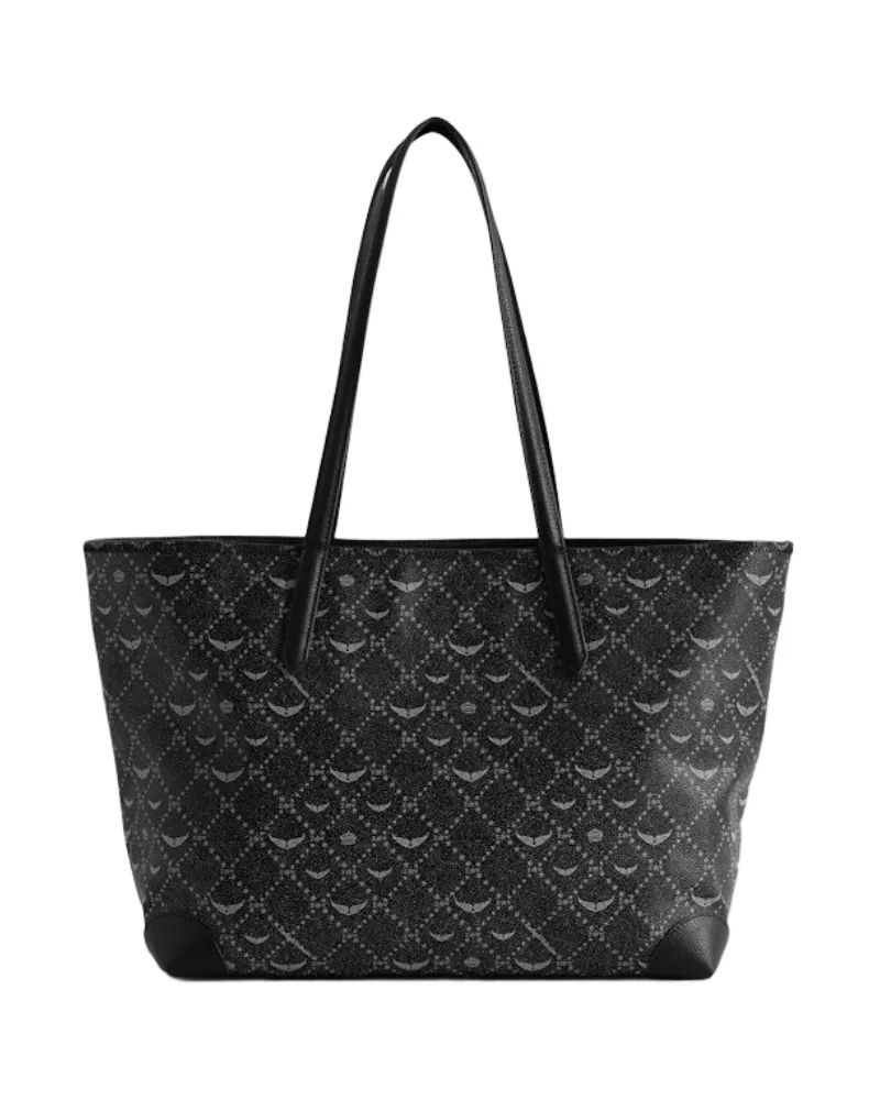 Zadig & Voltaire Z Shopper Monogram Tasche Schwarz