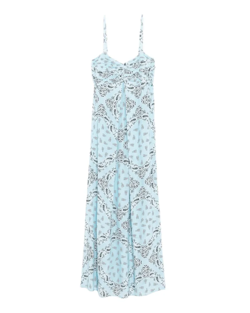 Zadig & Voltaire Kleid Rippie Blau
