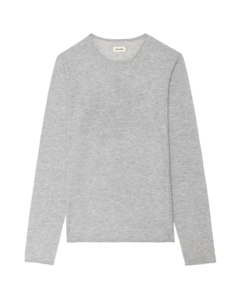 Zadig & Voltaire Pullover Teiss 100% Kaschmir Grau